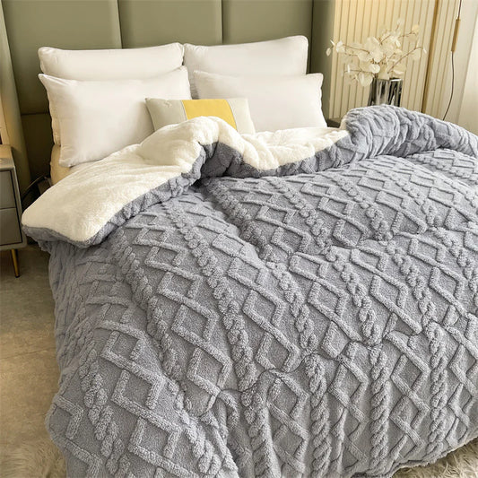 DeepCalm Cashmere Weighted Blanket – Manta Gruesa de Cashmere con Peso Calmante